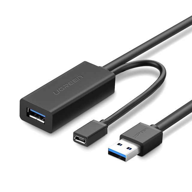 UGREEN USB Extension Cable USB 3.0 Male to Female Active Repeater Cable with Signal Amplifier Repeater for Printers