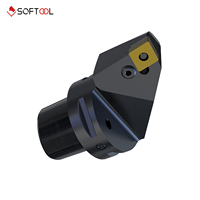 PCLNR/L-Kr 95 ° (HP) Portaherramientas de torneado tipo PSC Capto para operaciones de torneado y torneado frontal, herramienta de torneado PSC