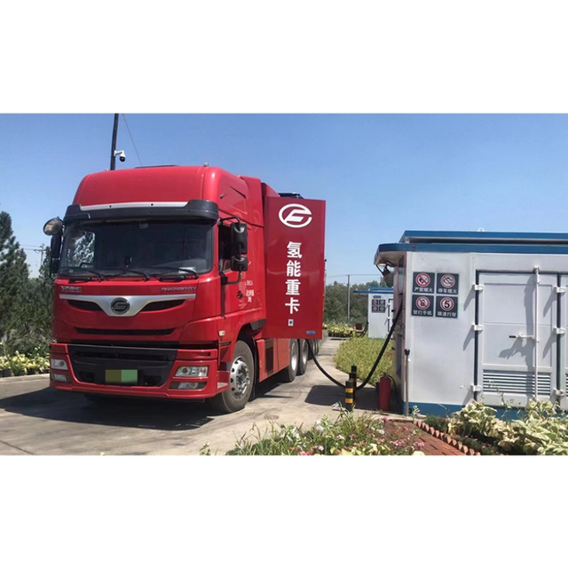 New Invention 500Kg/D Skid-Mounted Hydrogen Filling Gas Station for Emergency Response Vehicles