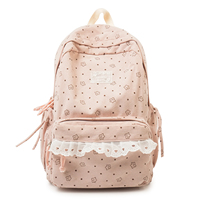 Nouveau sac à dos décontracté grande capacité pour femme, style coréen, motif géométrique artistique et frais, en velours côtelé et polyester, idéal pour l'hiver