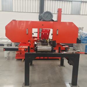 Sierra de Cinta Horizontal para Cortar Madera con 2, 4, 5 y 6 Cabezales, 15KW de Potencia y Componentes Centrales PLC - Product Image 2