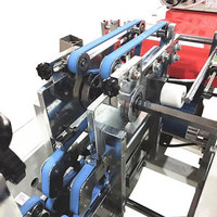 Offre Spéciale prix usine ZH-500 petite boîte en carton pliante Machine à coller automatique Mini plieuse à coller Machine