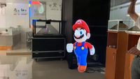 Layar Proyeksi Holografik Pepperscrim 3D Holo Gauze Screen yang Tahan Lama
