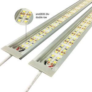Dc12v 24v <span class=keywords><strong>2835</strong></span> smd 3528 120led doble fila rígidos bar duro tira de luz led - Product Image 4