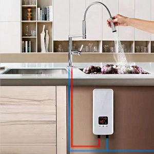 Bình nước nóng trực tiếp không bình chứa kỹ thuật số 5500W chất lượng cao, khuyến mãi nóng 2025, dùng cho tắm - Product Image 3