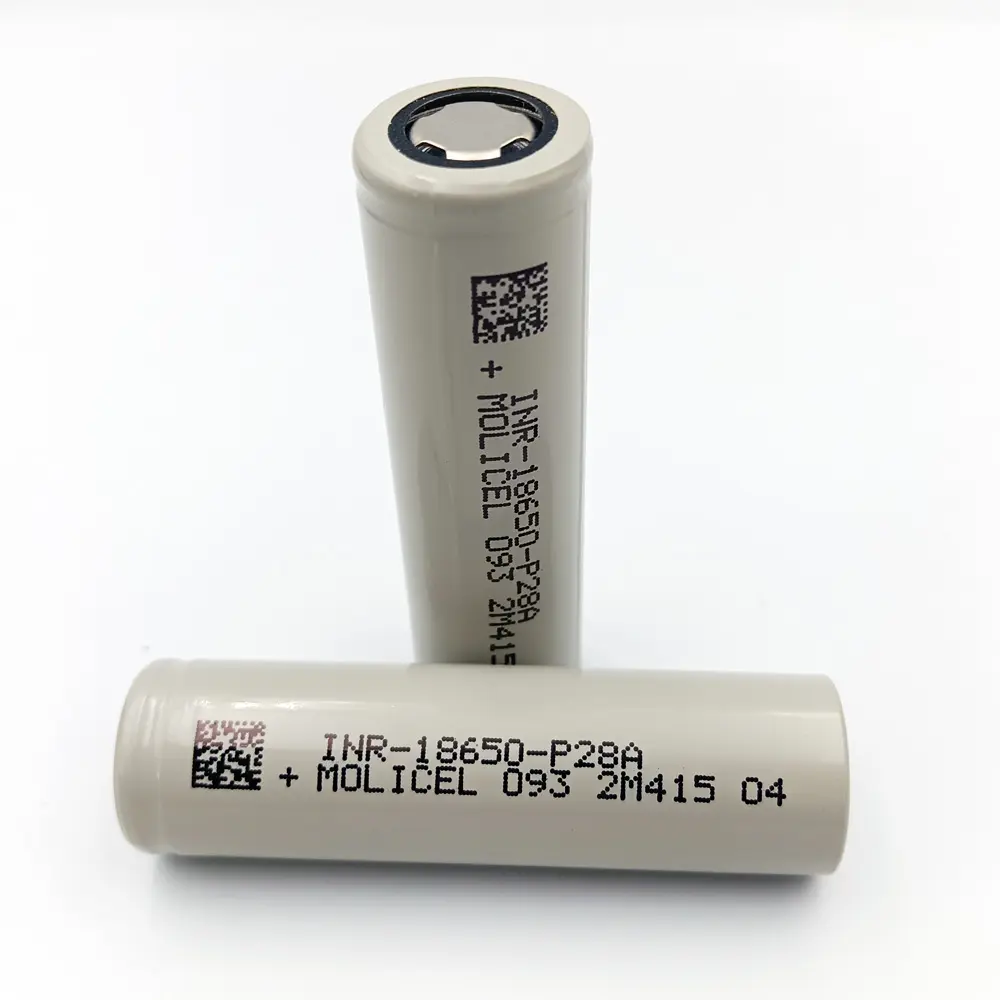 Groothandel 18650 Batterij 3.7V 2800Mah 35a Oplaadbare Lithium-Ion Batterij Voor Molicel 18650-P28a