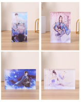 Impression d'affiche en acrylique d'accessoire d'art mural de luxe haut de gamme personnalisé pour décoration de maison en plastique