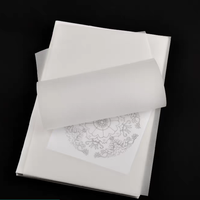 Mürekkep püskürtmeli baskı Vellum kağıt A4 parşömen çift taraflı kaplamalı sentetik kağıt giyim ve ayakkabı için Plotter hazırlama sayfaları