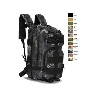 AJOTEQPT Classic Style Molle Bag,Multi Colors Outdoor Camping 3P Tactical Backpack