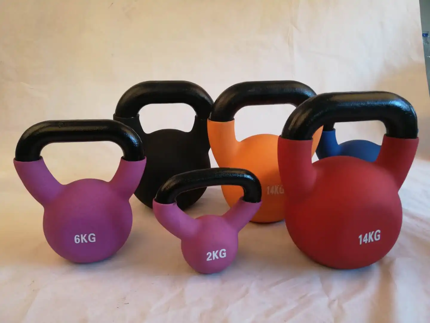 In magazzino pesi liberi per body building pesi da palestra set Kettlebell