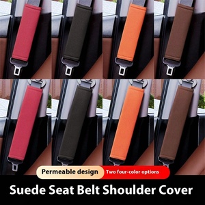 Couvre-ceinture de sécurité de voiture universel avec logo personnalisé d'usine, coussinets doux pour ceinture de sécurité de voiture, coussinets d'épaule pour ceinture de sécurité de voiture - Product Image 2