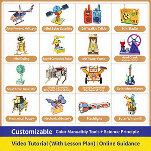 Juego de experimentos científicos hechos a mano para estudiantes de primaria, juguetes de rompecabezas para niños, compatibles con tecnología personalizada - Product Image 1