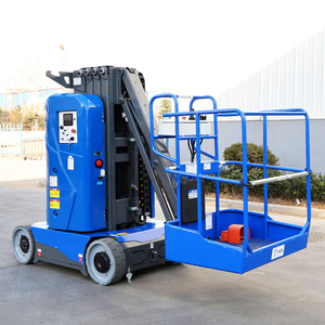 Plateforme de travail verticale mobile autopropulsée, mât télescopique vertical, nacelle élévatrice autopropulsée 8-16m - Product Image 5