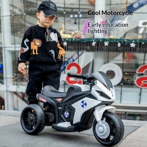 Motocicleta Eléctrica para Niños y Triciclo para Niños, Auto Recargable con Batería Grande, Material Plástico para Niños de 1 a 3 y de 3 a 6 Años - Product Image 1