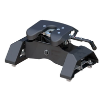 Attelage de remorque de camion, cinquième roue, GTW 16000lbs, attelage de cinquième roue réglable, système de fixation par disque