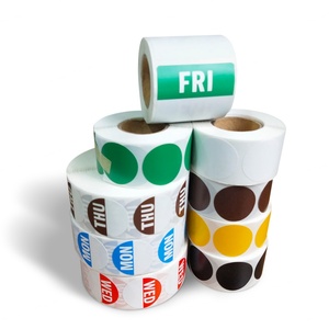 Etiquetas de Alta Calidad Solubles en Agua para Rotación de Alimentos, Rollo/Etiquetas para Escribir, Adhesivos Solubles de Calidad para Restaurantes - Product Image 4