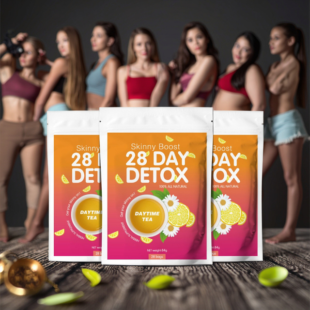 Chinaherbs 28 Day Skinny Detox Tea 14 Days Cleanse Flat Belly Tummy Products Manufacturers Abdomen Slimming Tea for Weight Loss