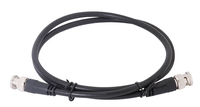 Cable Coaxial RG59 de 75 ohmios con Aislamiento de Espuma PE, Conductor 100% BC, Conector BNC Macho a Macho para Sistema de Cámara de Seguridad CCTV