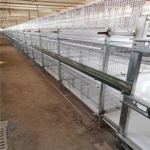 Egg Layer Farming Equipment H Type Fully Automatic Battery Chicken Poultry <b>Cage</b> for Breeding Farm - Product Image 2