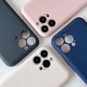 มีช่องเสียบการ์ดในตัวเคสโทรศัพท์มือถือสีทึบ TPU สำหรับ iPhone 17 16 15 Air 14 13 12 11 PRO MAX อุปกรณ์เสริมฝาครอบป้องกัน - Product Image 4