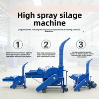 Hacheuse à herbe verte haute productivité, nouvelle machine à couper le foin et les cultures sèches en acier