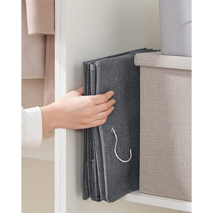 2025 Hanging Wardrobe Storage with 5 <b>Shelves</b> Heavy Duty Organiser Storage Unit with 6 Pockets Pockets for Sweaters - Product Image 6