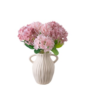 CallaFloral - Ramo de Hortensias Artificiales de una Sola Rama, Tela Brillante de PVC, Decoración para el Hogar, MW96002 - Product Image 5