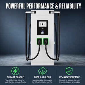ZHK Nueva Estación de Carga Rápida para Vehículos Eléctricos de 400kW CC, Sistema de Carga Súper Rápida GB/T, Modelo TCDZ-DC1000/400-KGX - Product Image 1