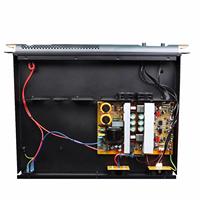 Amplificateur numérique portable stable de classe D PFX Professional AUDIO M350-2 1U 2 canaux 350W, haut-parleurs 8 ohms 4 ohms, boîtier métallique
