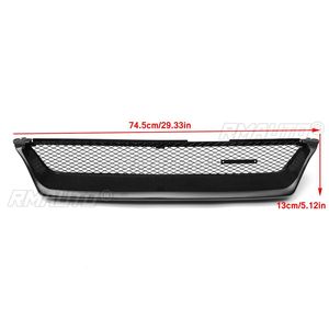 Parrillas Delanteras Negras Brillantes Estilo Wagon para Toyota Corolla AE101 1993 1994 1995 1996 1997 - Product Image 6