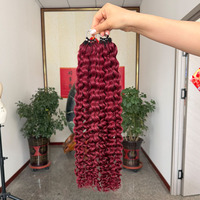 Extensions de cheveux humains au crochet Miracle Knots, vente en gros, bouclées, vierges indiennes, pré-bouclées