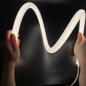 Striscia al neon in silicone flessibile a 360 gradi con diametro di 23mm - Product Image 6