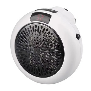 Mini Calefactor Eléctrico Portátil de Pared con Pantalla Digital y Control Remoto, Calentador PTC de Calentamiento Rápido para el Hogar - Product Image 1