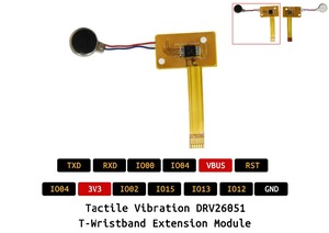 Lilygo t-dây đeo cổ tay <span class=keywords><strong>haptic</strong></span> cảm biến rung Board mở rộng drv26051 điều khiển - Product Image 6