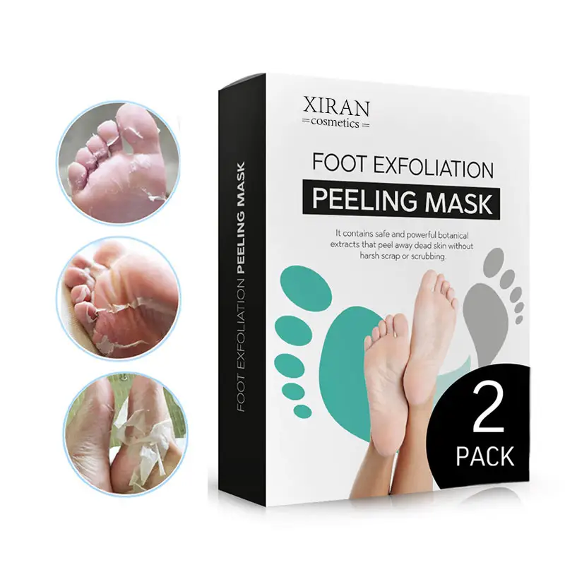 Mặt Nạ OEM Feet Mascarillas Para Pies Lột Đi Vết Chai Và Tế Bào Da Chết Sửa Chữa Gót Chân Thô Mặt Nạ Lột Chân