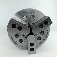 Tête hydraulique rotative en acier Samchully de Corée du Sud, mandrin hydraulique à trois griffes de 8 pouces pour tour CNC HS-08