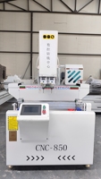 Centre d'usinage CNC 5 axes haute précision à prix abordable, nouvelle machine de perçage et de fraisage verticale pour profilés en aluminium