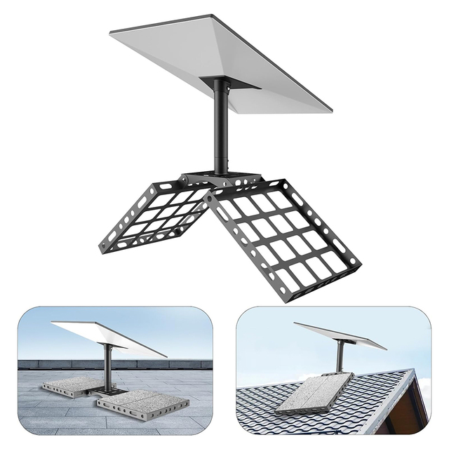 Gen 3 Roof Ridge Mount for Starlink 360° Rotatable Mounting Kit Compatible with V3 Starlink Standard Dish