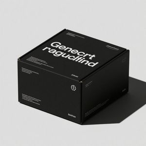 Custom Gold Foil Logo Corrugated Mailing Box <b>Black</b> or colour Paper Cardboard Shipping Slotted <b>Boxes</b> with Matt Lamination - Product Image 5