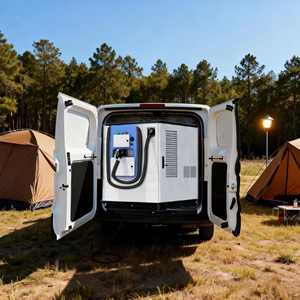 ระบบจัดเก็บพลังงานเคลื่อนที่ 120 กิโลวัตต์ชั่วโมง 100 กิโลวัตต์ ระดับอุตสาหกรรม สถานีไฟฟ้าเคลื่อนที่แบบพกพาสำหรับสถานีฐานระยะไกล พลังงานสำรองนอกเครือข่าย - Product Image 3