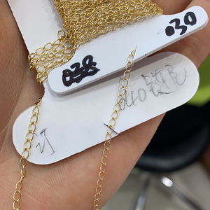 असली ठोस a750 18k सोने के डिय गहने सामान के निष्कर्ष में अच्छे आभूषण नेकलेट ब्रेसलेट को रोल में - Product Image 5