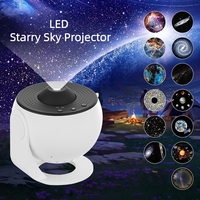 Projecteur d'étoiles LED 12 en 1, projecteur de nébuleuse rotatif, lampe de nuit étoilée pour la chambre des enfants, cadeau de décoration