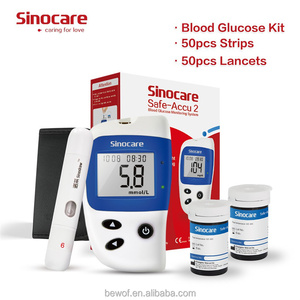 ผลิตภัณฑ์วัดระดับน้ำตาลในเลือด <span class=keywords><strong>Sinocare</strong></span> <span class=keywords><strong>Safe</strong></span> Accu2 แผ่นตรวจวัดระดับน้ำตาลในเลือด เครื่องตรวจเบาหวาน กลูโคส - Product Image 3