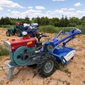 16HP Diesel Engine 4WD Gear Drive Power Hand <b>Walking</b> Mini Tractor with High Productivity CDHB Brand - Product Image 6