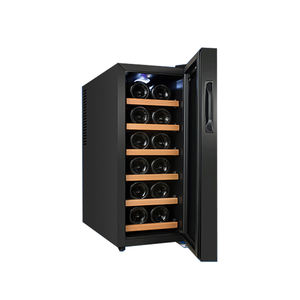 <span class=keywords><strong>ตู้</strong></span><span class=keywords><strong>เย็น</strong></span>มินิบาร์ไฟฟ้า 33 ลิตร ABS+โลหะ+กระจก พร้อมชั้นวางไวน์ จุ<span class=keywords><strong>ขวด</strong></span>ได้ 12 <span class=keywords><strong>ขวด</strong></span>-<span class=keywords><strong>ตู้</strong></span><span class=keywords><strong>เย็น</strong></span>แบบตั้งอิสระสำหรับใช้<span class=keywords><strong>ใน</strong></span>รถยนต์และโรงแรม - Product Image 3