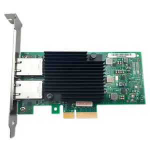 CEACENT AN8550-T2 X550-T2 PCIe 3.0 x4 2 Port RJ45 10GbE/5GbE/2.5GbE/1GbE Network Card with Intel X550 Chipset