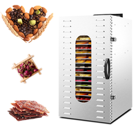Automatische voedseldroger voor bananenchips, mango's, groenten en fruit.