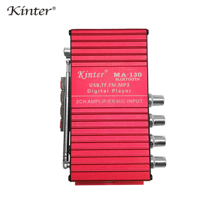Kinter MA-130 USB TF FM BT MIC amplificador digital para coche potencia para el hogar - Product Image 2