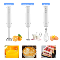 Premium 1200W Stille Pure Koperen Motor Staafmixer met Dubbele Trekker en Top-Dial voor Thuiskeukens