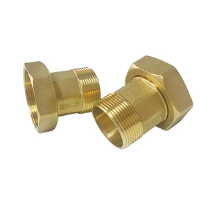 1/2 "-1" Đồng hồ nước đồng hồ nối nối ống đồng phụ kiện Adapter - Product Image 1